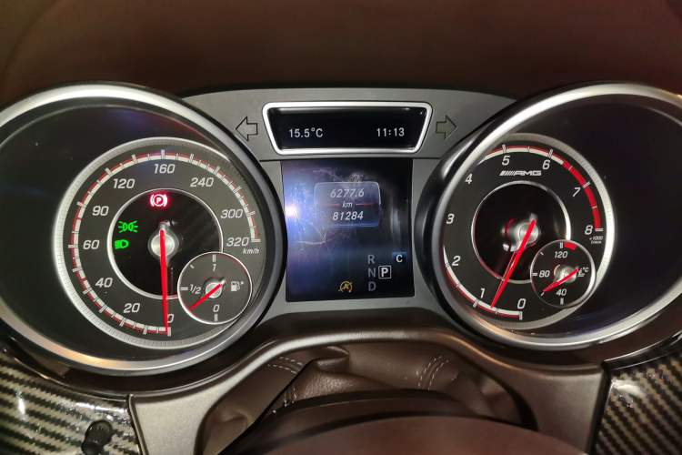 Used Mercedes-Benz GLS 2017 GLS 400 4MATIC Fashion Edition Odometer Close Up