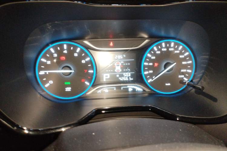 Used GAC Trumpchi GS4 2018 235T Automatic Two-Wheel Drive Luxury Smart Connectivity Millionth Anniversary Edition Instrument Cluster