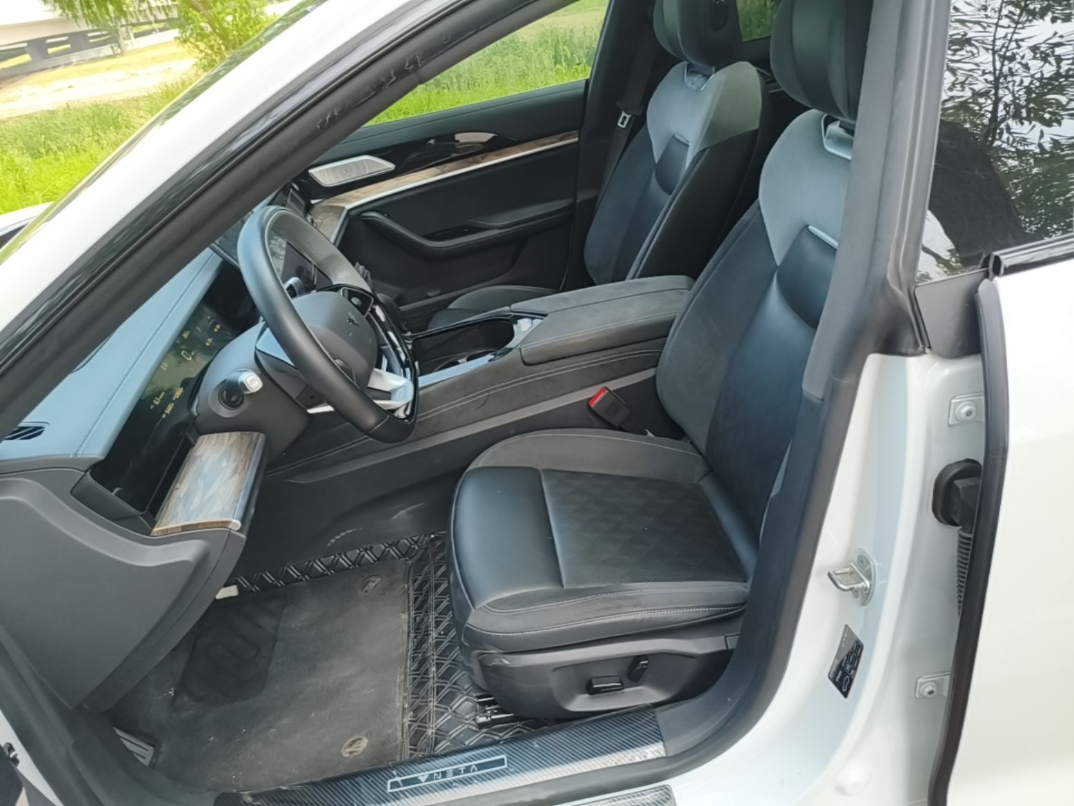 Avant de la voiture