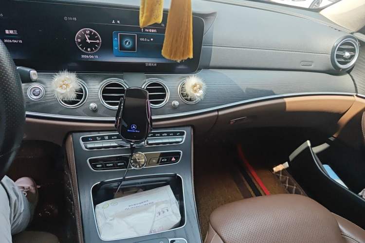 Used Mercedes-Benz E-Class 2020 Restyled E 300 L Sporty and Stylish Edition Audio And AC Panel