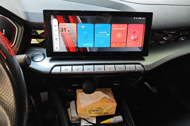 Used MG 5 2021 300TGI DCT Luxury Flagship Edition Audio And AC Panel