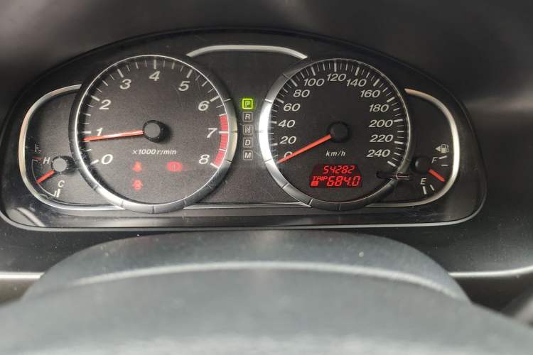 Used Mazda 6 2015 2.0L Automatic Classic Version Odometer Close Up