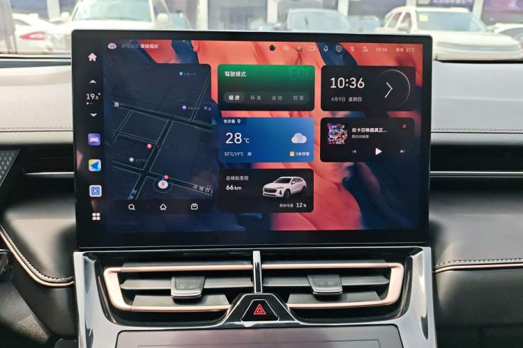 Used Wey Mocha New Energy 2022 1.5T Zero-Anxiety Performance Edition Audio And AC Panel