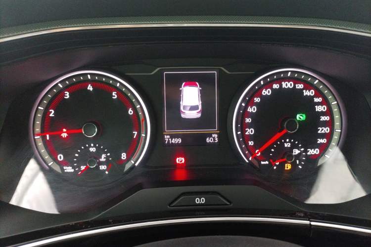 Used Volkswagen Tayron 2019 330TSI Two-Wheel Drive Luxury Model China VI Standard Instrument Cluster