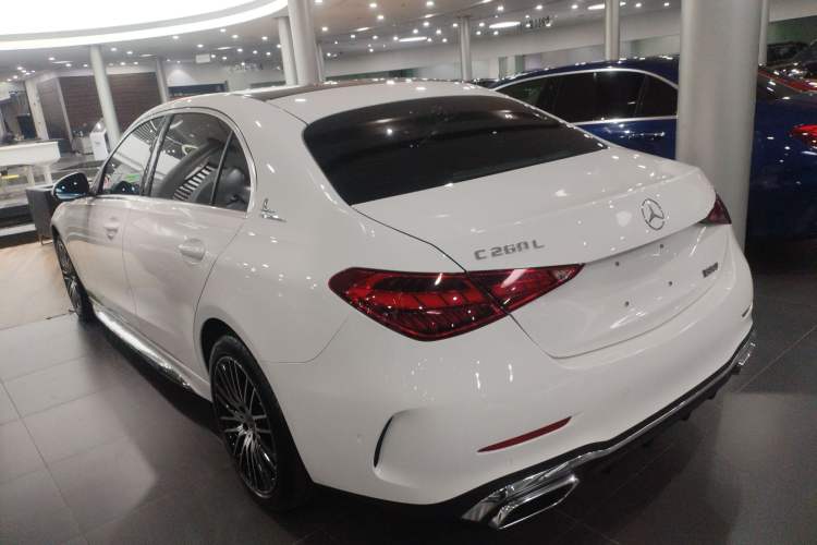 Used Mercedes-Benz C-Class 2024 C 260 L Sport Edition Rear Left 45 Deg