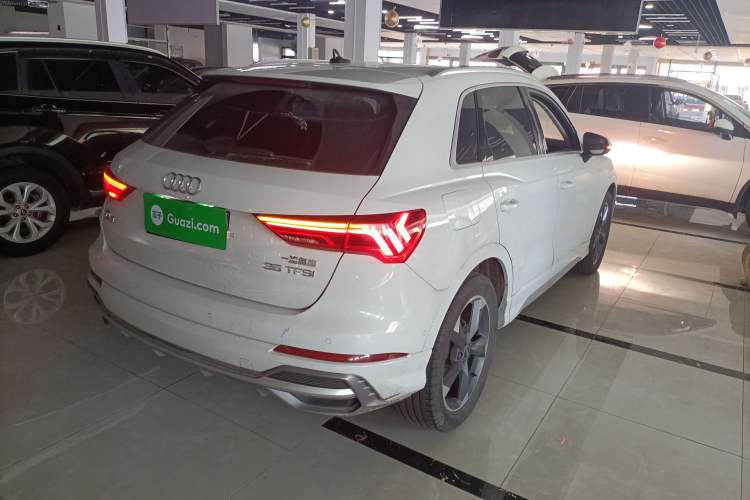 Used Audi Q3 2022 35 TFSI Fashion Dynamic Model Rear Right 45 Deg