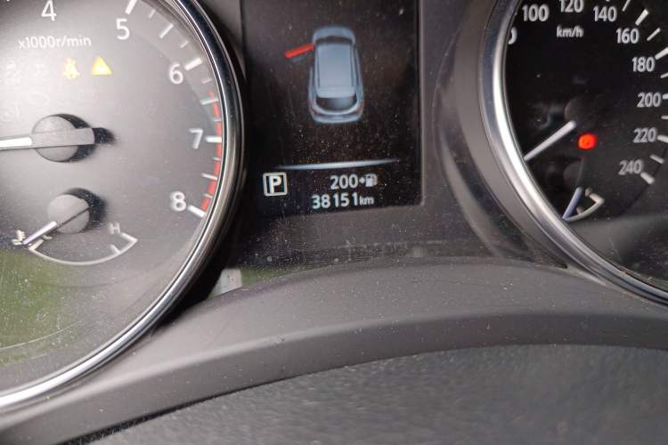 Used Nissan Qashqai 2022 2.0L CVT XV Smart Enjoyment Version Odometer Close Up