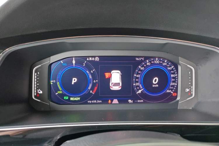 Used Volkswagen Tiguan L New Energy 2020 430 PHEV Plug-in Hybrid Flagship Edition Instrument Cluster