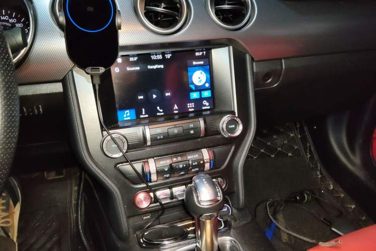 Used Ford Mustang 2019 2.3T Automatic Hardtop Base Version U.S. Specification Audio And AC Panel