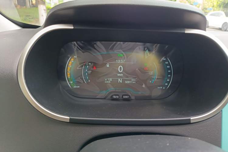 Used Chery New Energy Little Ant 2021 200 000 Yuan Ant Fan Edition Energized Version NMC Lithium Battery 408 km Instrument Cluster