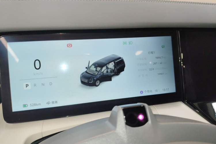 Used Zeekr 009 2024 Six-Seat Executive Version 4WD 108 kWh Instrument Cluster