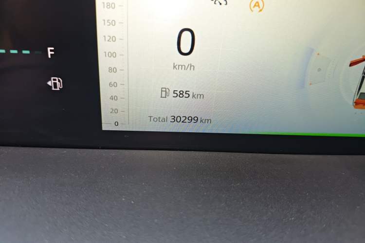 Used CHANGAN Eado DD 2023 Blue Whale NE 1.5T GDI DCT Flagship Model Odometer Close Up