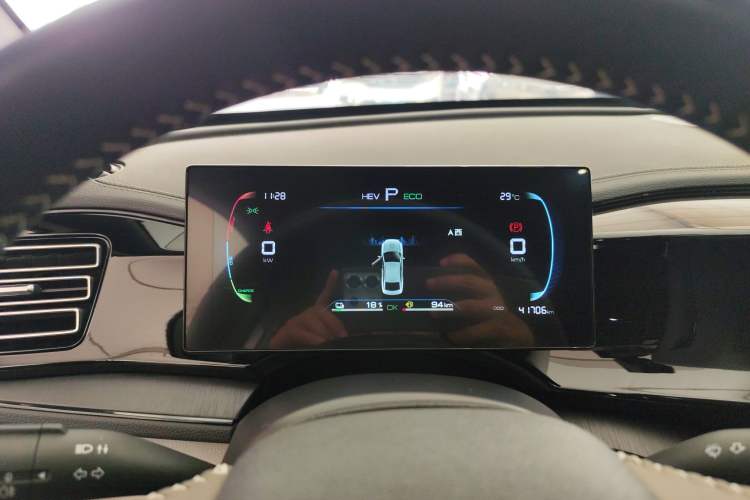 Used BYD Qin PLUS 2024 HONOR Edition DM-i 55KM Leading Model Instrument Cluster