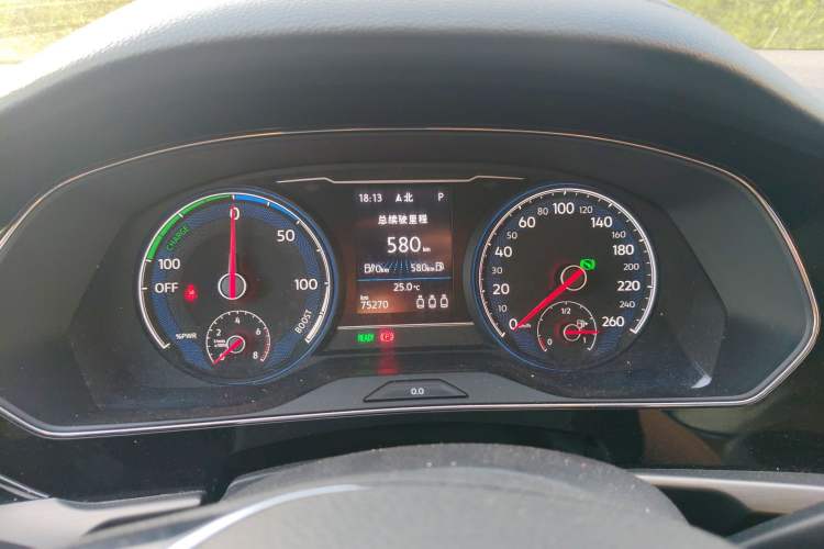 Used Volkswagen Passat New Energy 2020 430 PHEV Hybrid Elite Edition China VI Standard Instrument Cluster