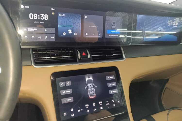 Used Li Auto ONE 2021 Extended-Range 6-Seater Version Audio And AC Panel