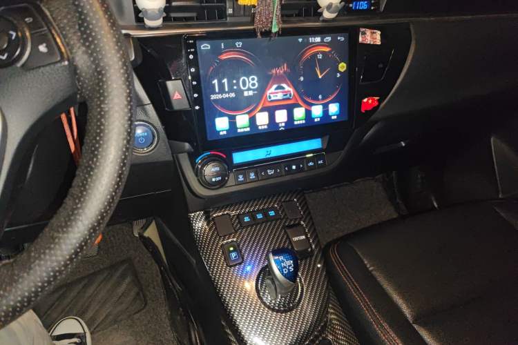 Used Toyota Levin 2016 Dual-Engine 1.8H GS E-CVT Elite Model with Sunroof Audio And AC Panel