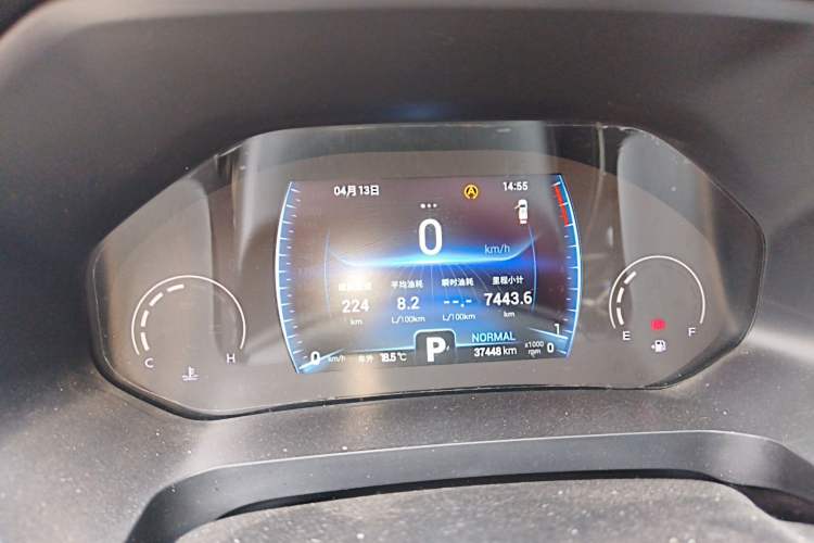 Used Chery Tiggo 8 2021 Kunpeng Edition 290TGDI Automatic Zhanchi Version Instrument Cluster