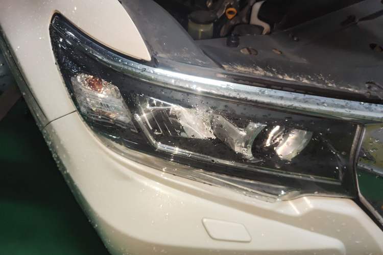 Used Toyota Prado 2018 3.5L Automatic TX-L NAVI with Rear-Mounted Spare Tire Right Front Headlight