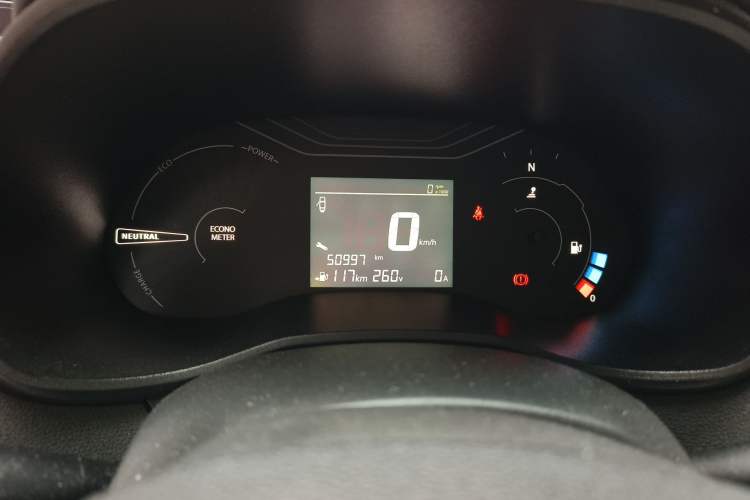 Used Dongfeng NAMMI EX1 2021 Zhi Ling Version Odometer Close Up