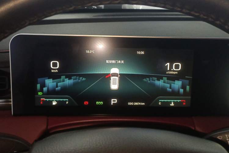 Used JETOUR X70 PLUS 2024 Champion Edition 1.5T DCT Champion MAX 5-Seater Instrument Cluster