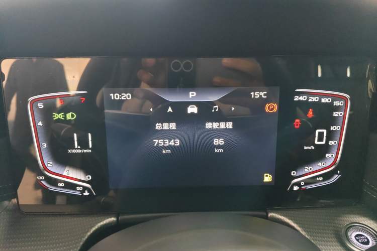 Used Hongqi H5 2024 1.5T DCT Smart Connect Flagship Edition Instrument Cluster