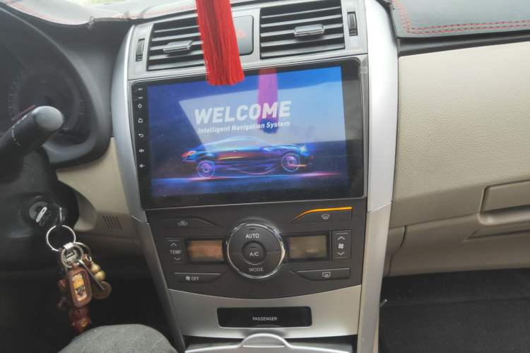 Used Toyota Corolla 2013 Special Edition 1.6L Manual Cool GL Model Audio And AC Panel