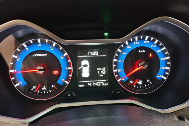 Used Geely Auto Vision X3 2017 1.5L Manual Elite Model Instrument Cluster