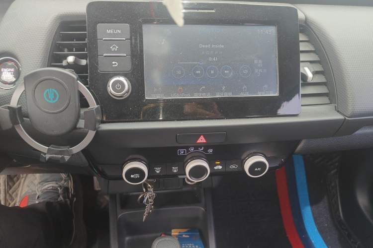 Used Honda Fit 2021 1.5L CVT Trend Edition Audio And AC Panel