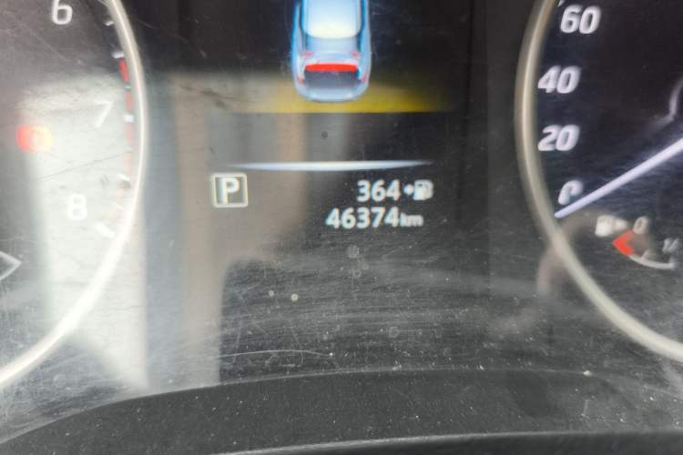 Used Nissan Lannia 2020 1.6L CVT Smart Connect Smart Cool Edition Odometer Close Up