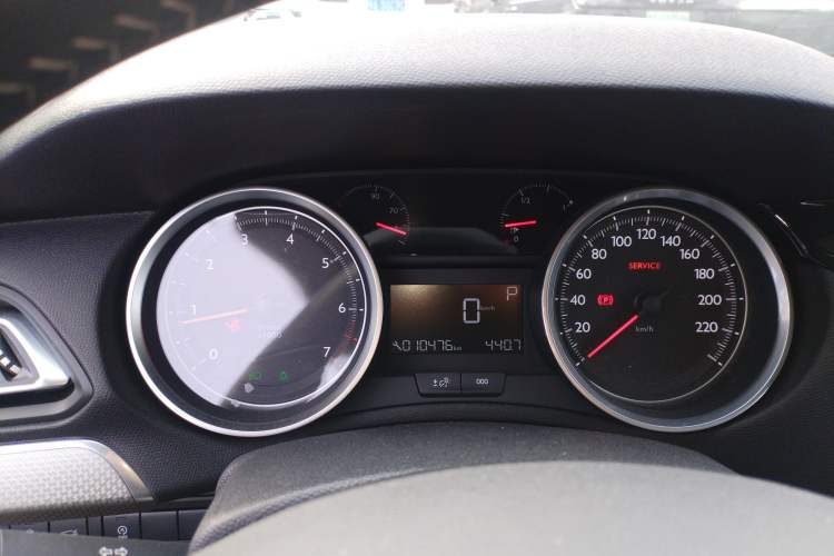 Used Peugeot 408 2019 360THP Automatic Luxury Edition China VI Standard Instrument Cluster