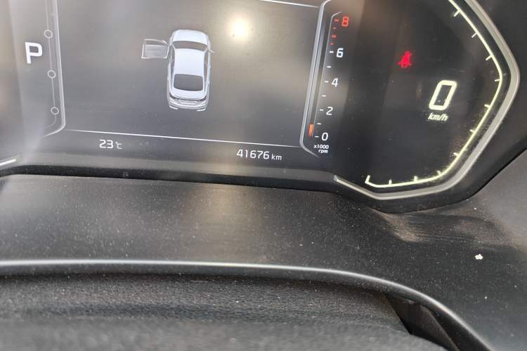 Used Kia K3 2021 1.5L CVT Refreshed Edition Odometer Close Up