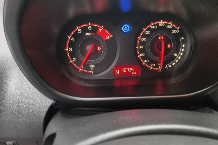 Used MG 3 2016 1.3L AMT Comfort Edition Odometer Close Up