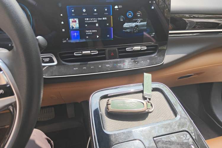 Used AION V 2020 70 PLUS Smart Edition Audio And AC Panel