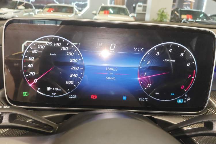 Used Mercedes-Benz C-Class 2023 C 260 L Bright Night Sports Edition Instrument Cluster