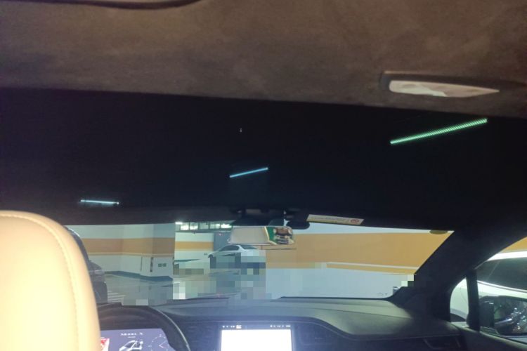 Used Tesla Model X 2019 Long-Range Version Headliner