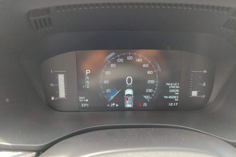 Used Volvo XC60 2019 T5 4x4 Smart Edition China VI Standard Instrument Cluster