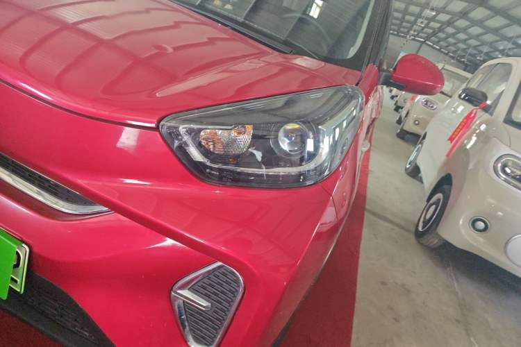 Used Chery QQ Little Ant 2022 Sweet Pink Edition Low-Sugar Version Lithium Iron Phosphate 30 kW 301 km Left Front Headlight