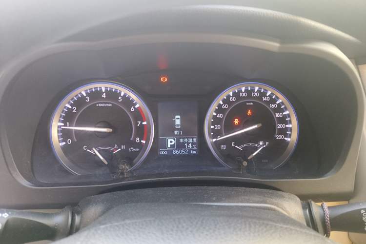 Used Toyota Highlander 2015 2.0T Four-Wheel Drive Elite Edition 7-Seater Instrument Cluster