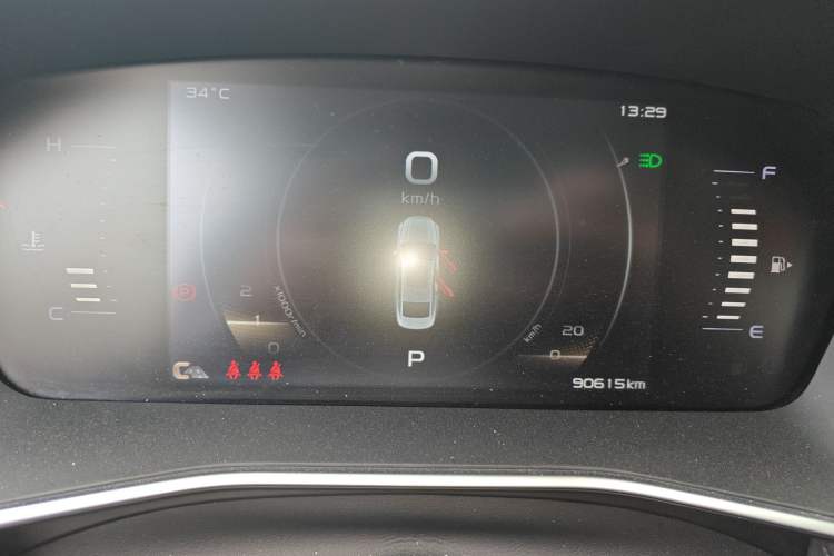 Used Geely Auto Preface 2021 2.0TD Luxury Version Instrument Cluster