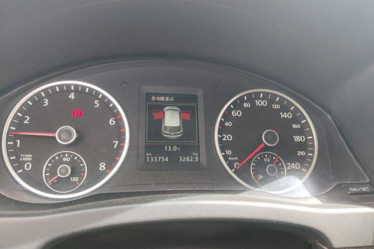 Used Volkswagen Tiguan 2016 300TSI Automatic All-Wheel Drive Luxury Edition Instrument Cluster