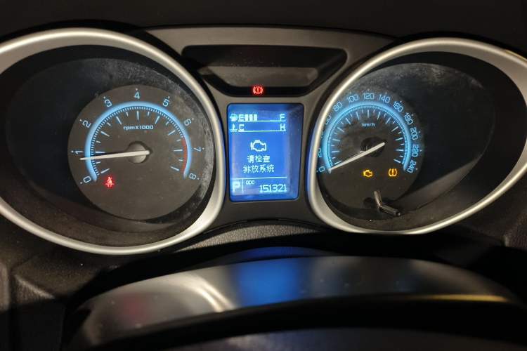 Used GAC Trumpchi GS5 2012 2.0L Automatic Two-Wheel Drive Anniversary Edition Odometer Close Up