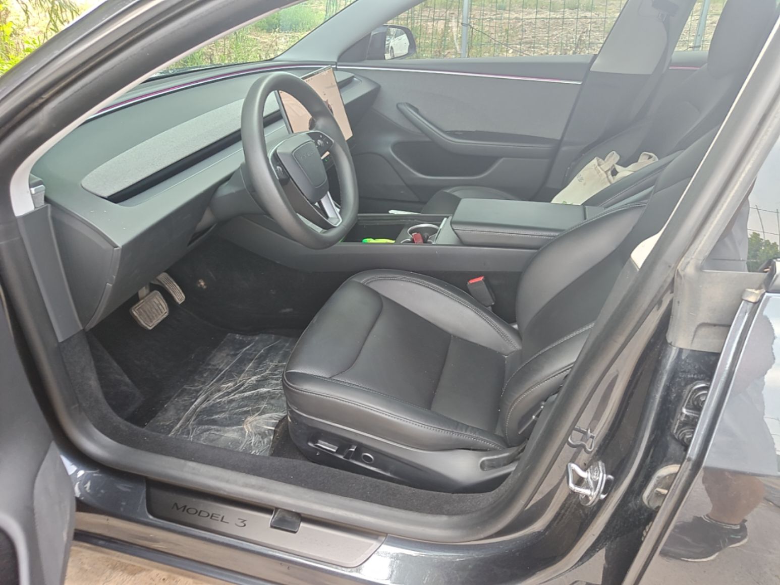 Avant de la voiture