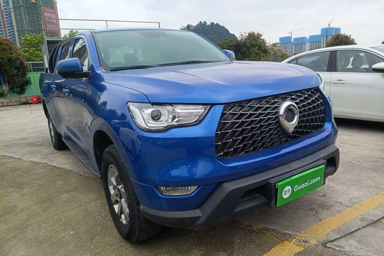 Used Great Wall Poer 2021 2.0T Commercial Version Manual Diesel 4x4 Navigation Type Long Bed GW4D20M
