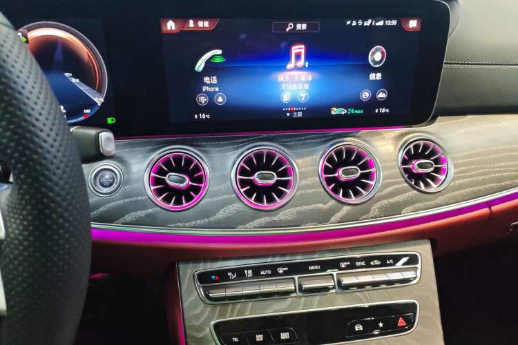 Used Mercedes-Benz CLS 2022 CLS 300 Luxury Model Audio And AC Panel