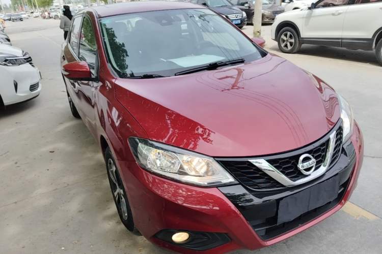 Used Nissan Tiida 2019 1.6L CVT Smart Drive Version China VI Standard Front Right 45 Deg