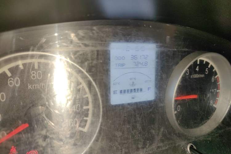 Used Jinbei Hiace X30 2018 1.3L Standard Edition DLCG12 Odometer Close Up