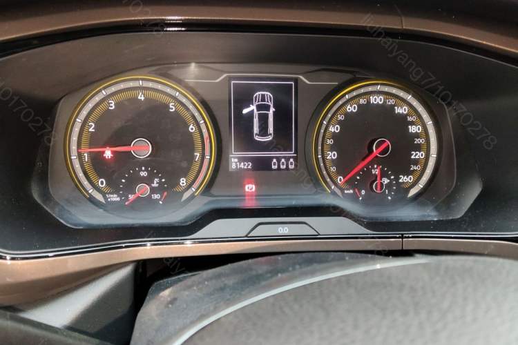 Used Volkswagen Tharu 2019 330TSI Four-Wheel Drive Luxury Edition China VI Standard Instrument Cluster