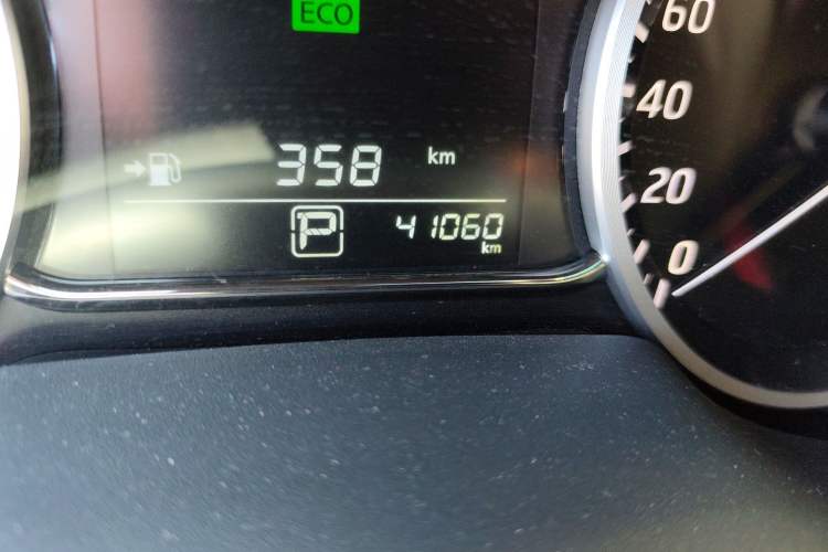 Used Nissan Sylphy 2021 Classic 1.6XL CVT Luxury Edition Odometer Close Up