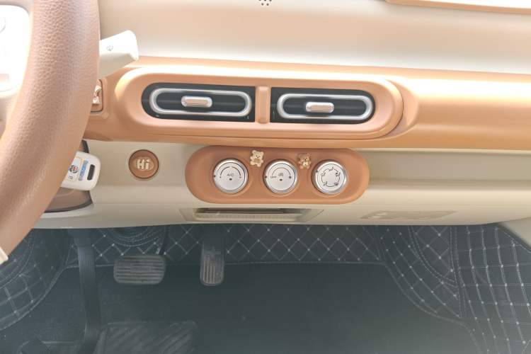 Used Wuling Hongguang MINIEV 2024 3rd Generation 215km Youth Edition Audio And AC Panel