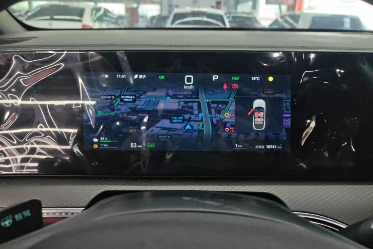 Used BYD Song Pro New Energy 2025 Second-Generation Intelligent Driving Version DM-i 115KM Superior Trim Instrument Cluster